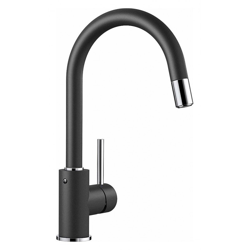 1521455 Blanco Single-lever mixer with pull-out spray MIDA-S 1521455 anthracite finish