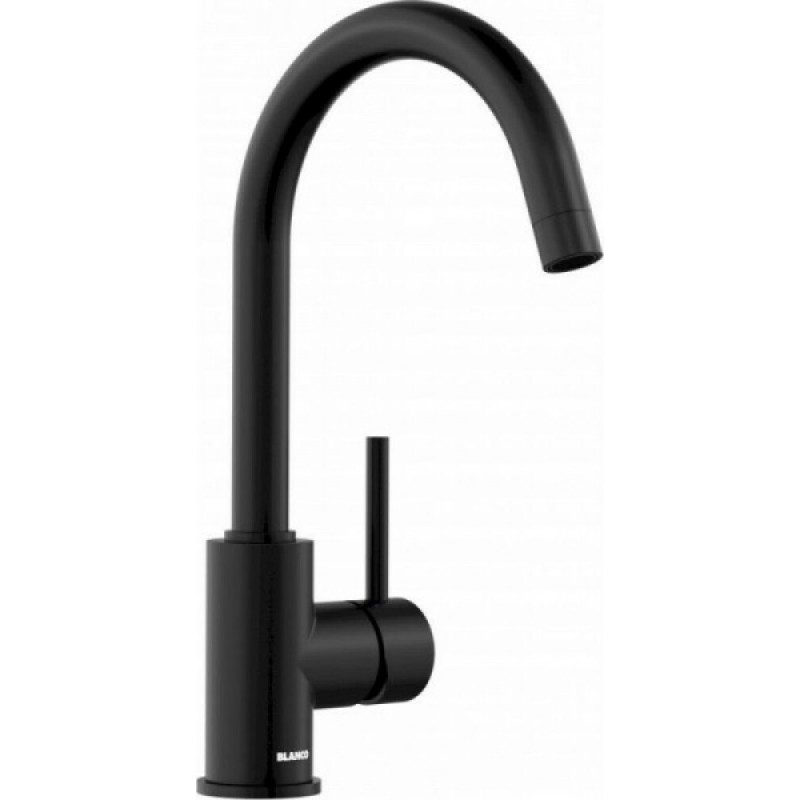 1526649 Blanco | MIDA 1526649 single-lever mixer tap in matt black finish