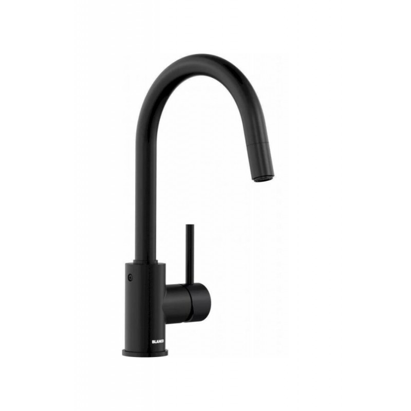 1526653 Blanco MIDA-S 1526653 single-lever mixer with pull-out shower, matt black finish