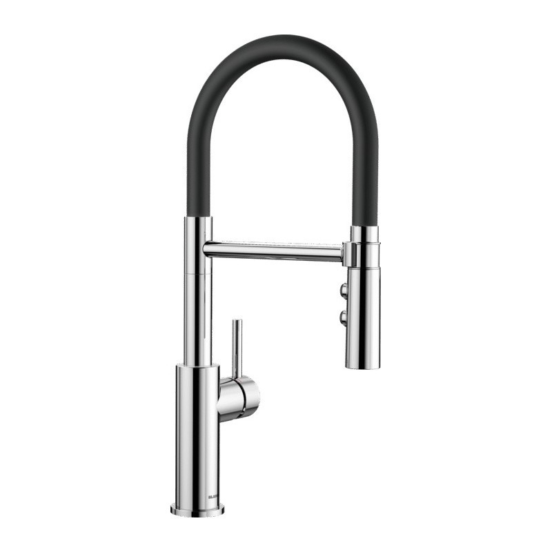 1525791 Blanco | Single-lever mixer with CATRIS-S Flexo 1525791 hand shower, chrome finish