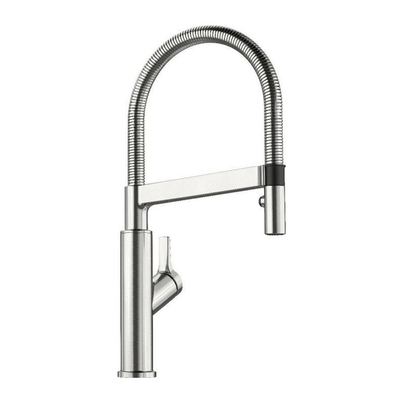 1522407 Blanco SOLENTA-S Senso single lever mixer with hand shower 1522407 stainless steel finish - DX lever