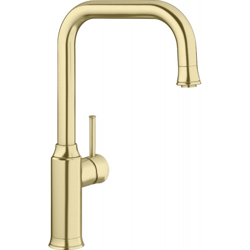 1576687 Blanco LIVIA-S 1576687 single-lever mixer with pull-out spray satin gold finish