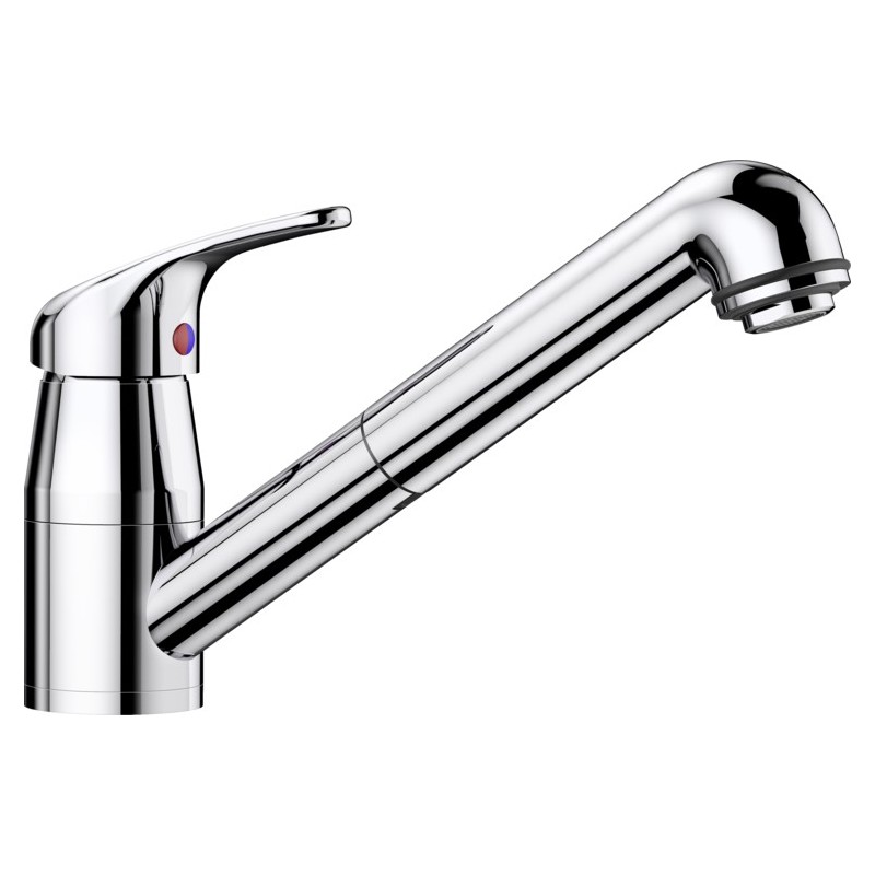 1521752 Blanco | DARAS-SF 1521752 single-lever under-window mixer with pull-out shower, chrome finish