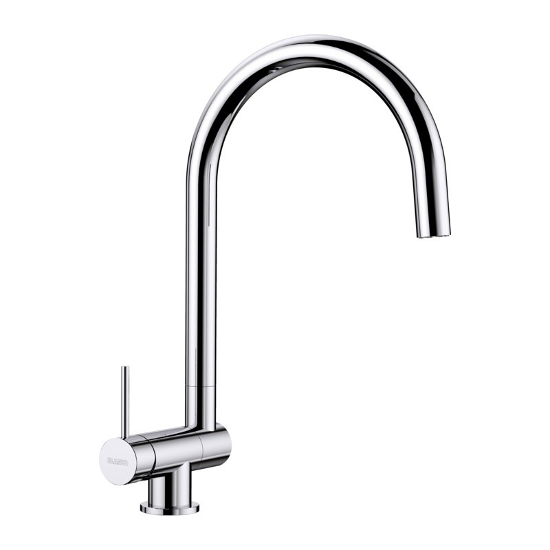 1521544 Blanco | CORESSA-F 1521544 single-lever under-window mixer, chrome finish - Left lever