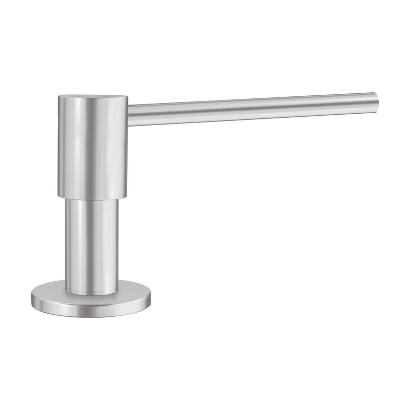 1515992 Blanco | PIONA 1515992 soap dispenser with solid steel finish