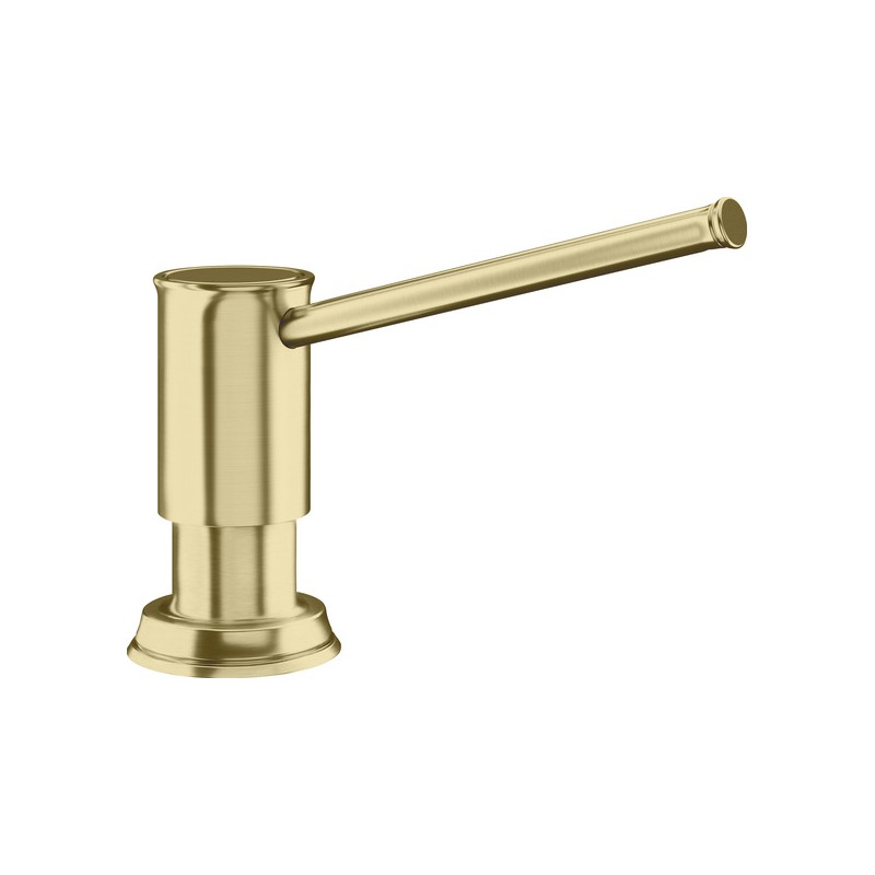 1526698 Blanco LIVIA 1526698 soap dispenser with satin gold finish