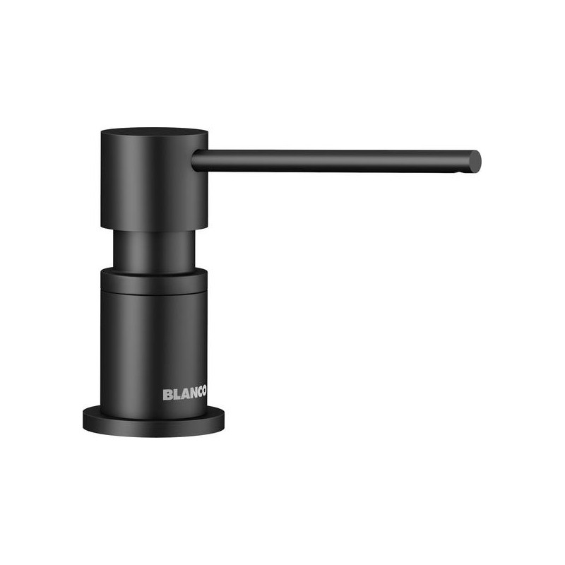 1525789 PRONTA CONSEGNA - Blanco | Dispenser sapone LATO 1525789 finitura nero opaco
