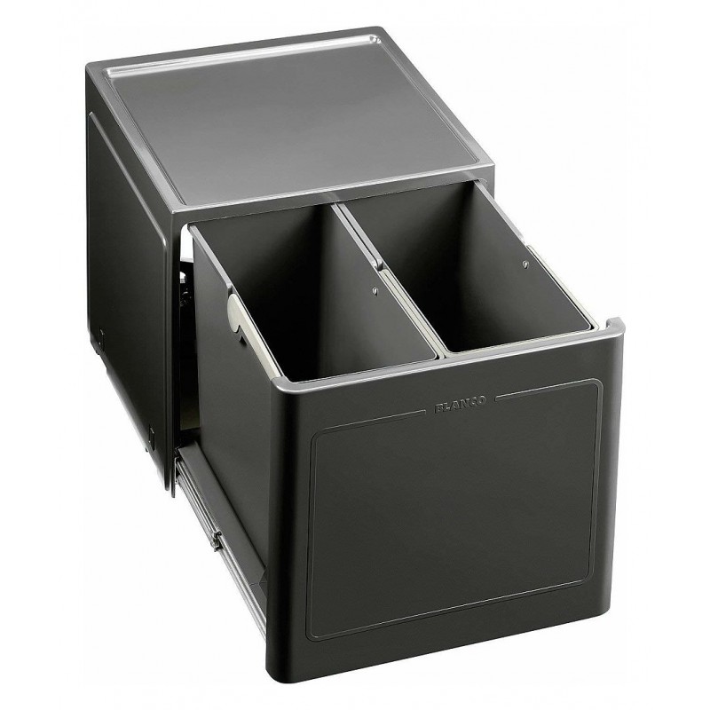 1517467 Blanco BOTTON Pro 45/2 Manual Waste Collection Unit 1517467 45 cm (2 bins)
