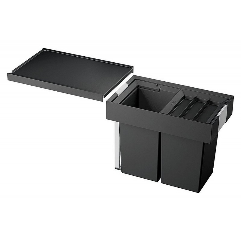 1521467 Blanco | FLEXON II 30/2 1521467 Unité de tri des déchets 30 cm (2 bacs)
