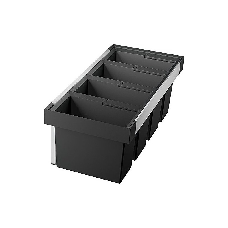 1521475 Blanco FLEXON II Low 90/4 1521475 Unité de tri des déchets 90 cm (4 bacs)