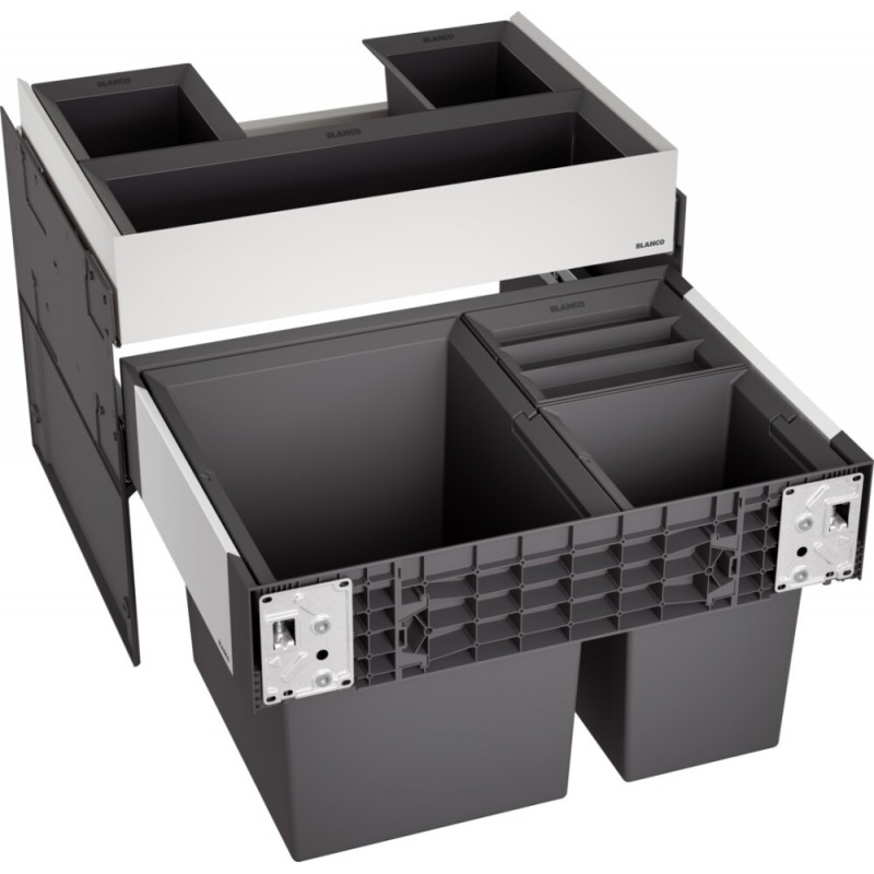 1526210 Blanco | SELECT II XL 60/3 Orga 1526210 Unité de tri des déchets 60 cm (3+3 bacs)