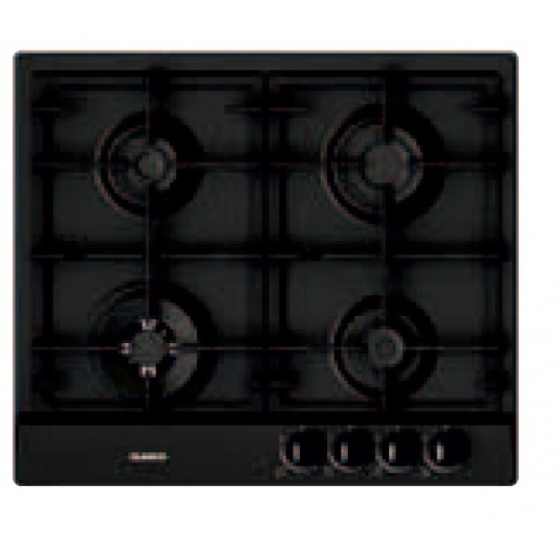 1046152 Blanco EXCLUSIVE 6x5-4 1046152 gas hob in black finish, 58 cm