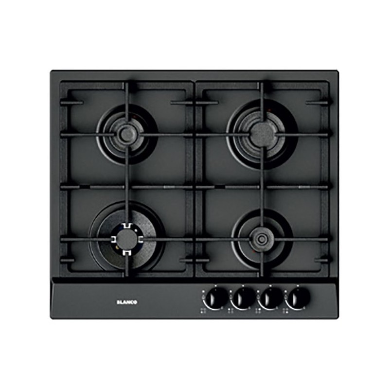 1046148 Plaque de cuisson à gaz Blanco EXCLUSIVE 6x5-4 1046148, finition anthracite, 58 cm