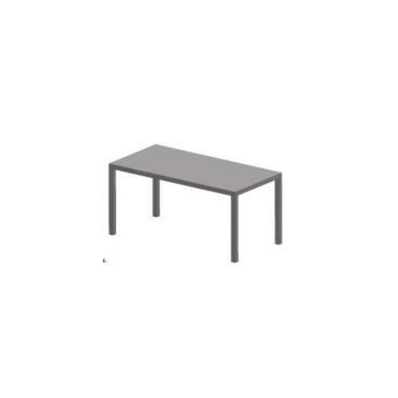 TA1DF7002 Mesa de centro apilable RD Italia DORIO F74 con estructura y tapa de acero 37x74 cms