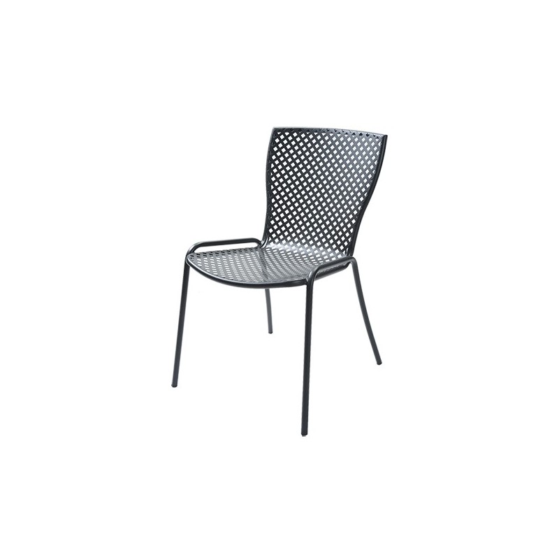 SE1SY20001 Silla apilable SONIA 1 de RD Italia con estructura y asiento de acero