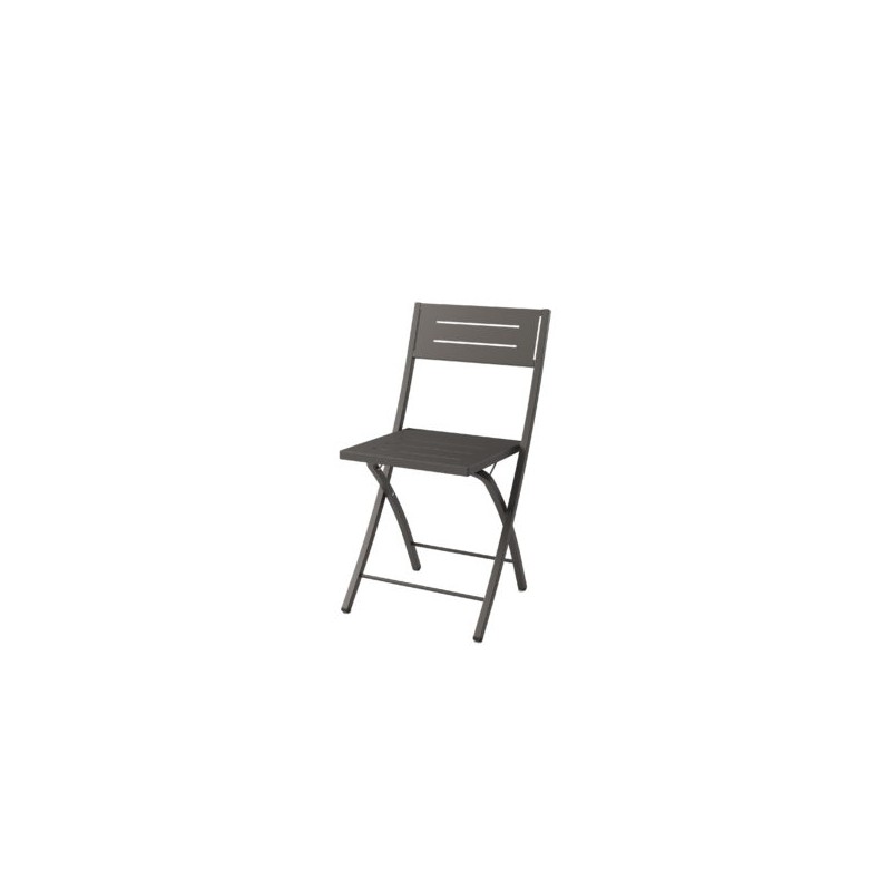 SE1DO80001  Chaise pliante RD Italia DORIO avec structure et assise en acier