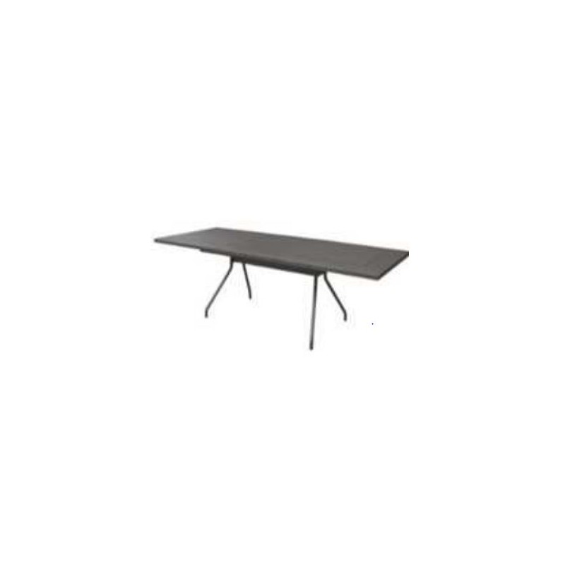 TA1ES60004 Table extensible RD Italia ESTATE L avec structure et plateau en acier 160(220)x90 cm