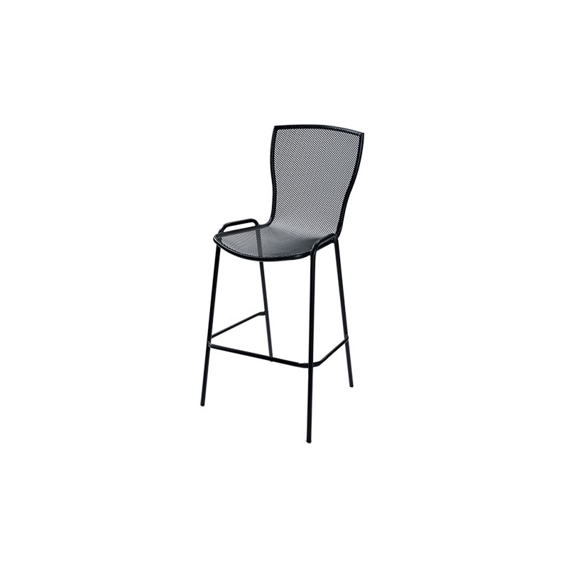 SE1SY50001 Tabouret empilable RD Italia SYRENE 75 avec structure et assise en acier