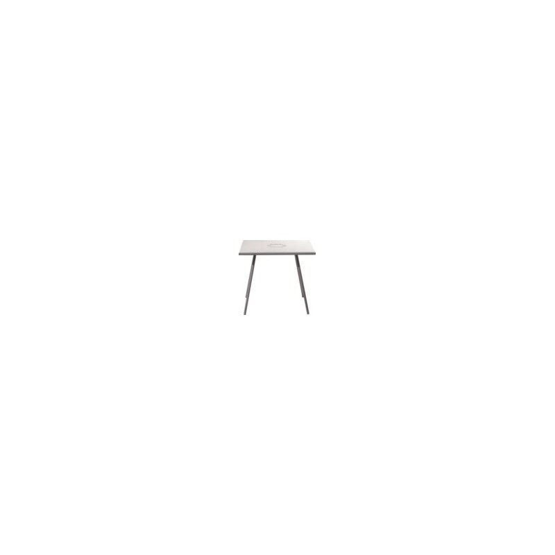 TA1RO000 RD Italia LA ROTONDA fixed removable table with structure and top in steel 80x80 cm and h.75 cm