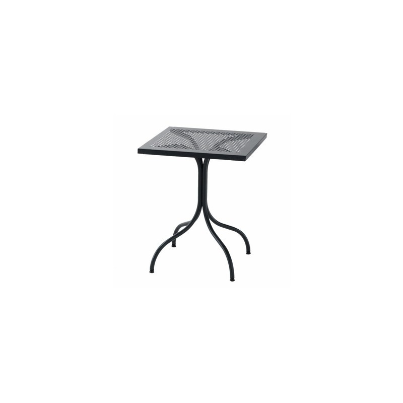  Mesa fija RD Italia ESTATE con estructura y tapa de acero de 60x80 cms