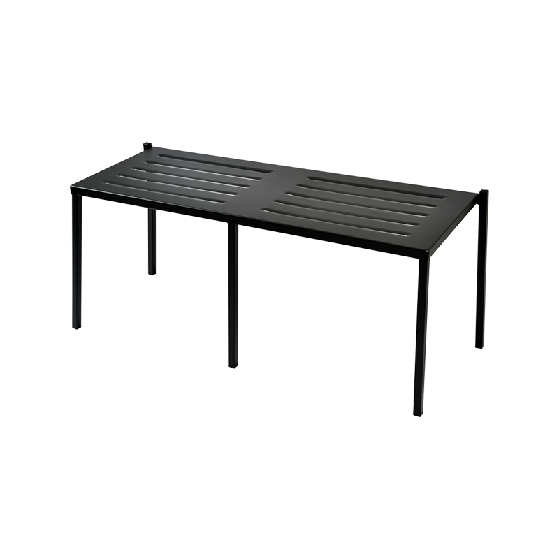  RD Italia Panca smontata DORIO con struttura e seduta in acciaio da 178x40 cm
