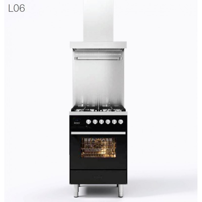 L06WM3 Ilve Cucina L06 Pro Line L06WM3 piano cottura 4 fuochi da 60 cm