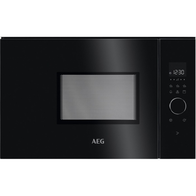 MBB1756SEB AEG Built-in microwave oven MBB 1756 SEB black finish 60 cm