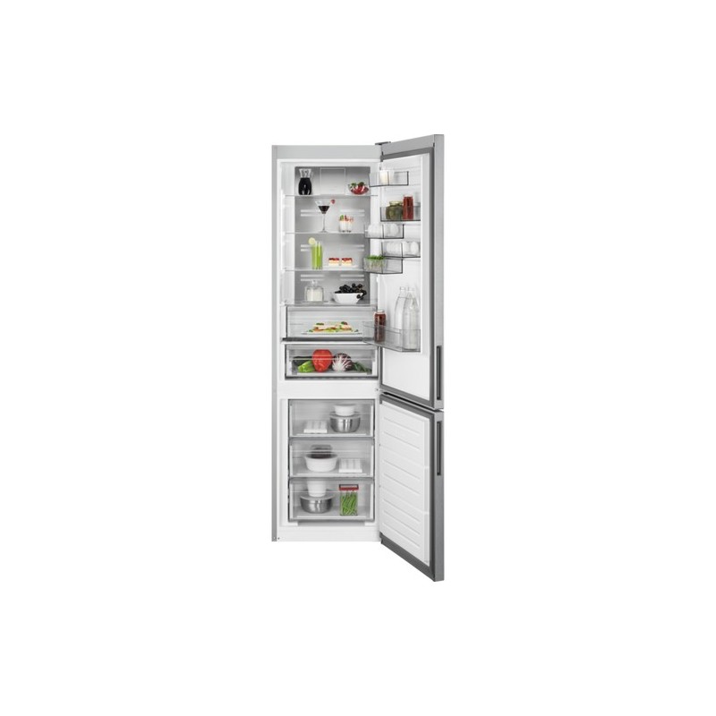 RCB736D7MX AEG Free-standing combined fridge-freezer RCB 736D7 MX 60 cm stainless steel finish