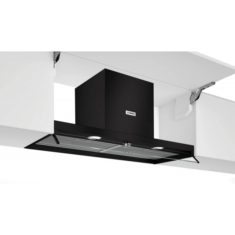 DBB96AF60 Bosch DBB96AF60 90cm Wall-Mounted Hood in Black Finish - Series 4