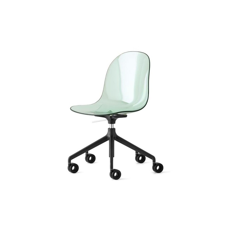  Connubia Academy CB2175 swivel home office chair with aluminum frame and polycarbonate seat