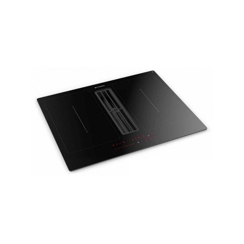 340.0627.228 Faber Induction hob with integrated hood GALILEO SMART BK F600+KIT LL H80 340.0627.228 in 60 cm black glass ceramic