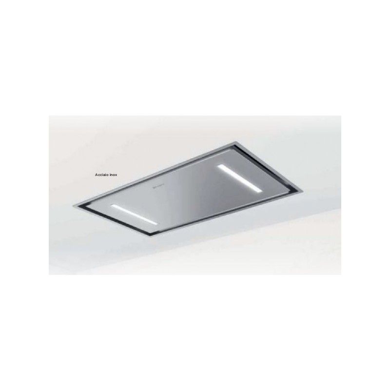350.0679.875 Hotte de plafond Faber HEAVEN DUAL LIGHT A90 X FLAT 350.0679.875 finition acier inoxydable 90 cm