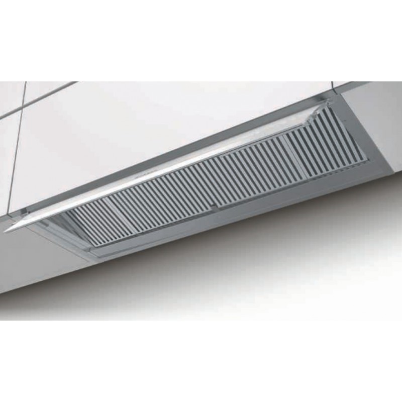 305.0672.330 Faber IN-NOVA ZERO DRIP KL A90 campana empotrable 305.0672.330 acabado acero inoxidable / cristal blanco 90 cm
