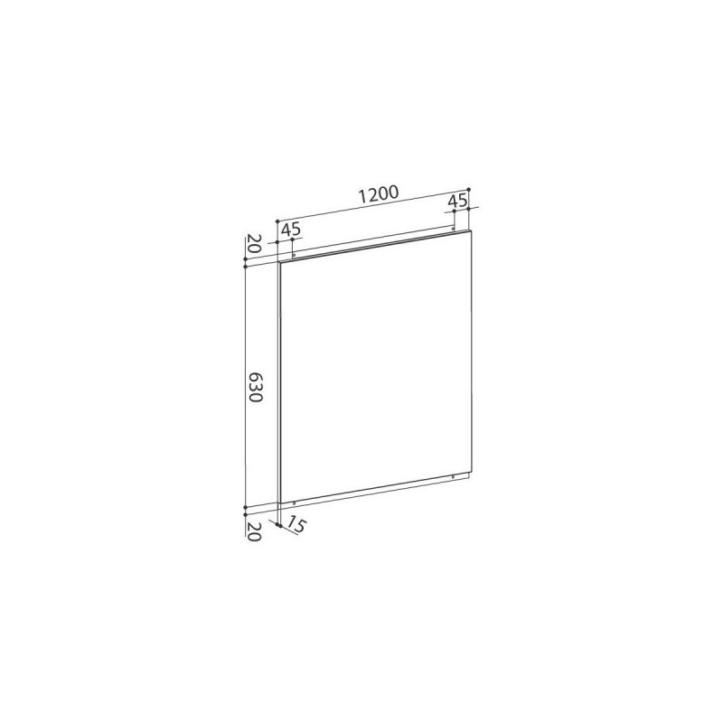 112.0157.272 Kit de fondo Faber 112.0157.272 de 120 cm