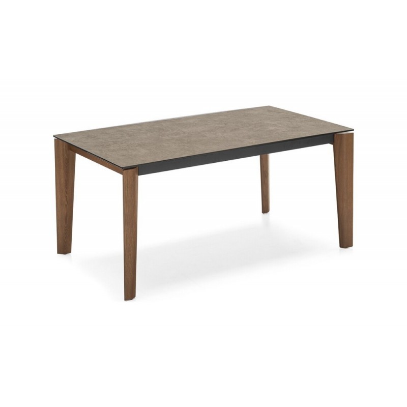 CB/4857-R 220 Connubia Band CB/4857-R 220 extendable table with ash or lacquered structure 220(280)x100 cm
