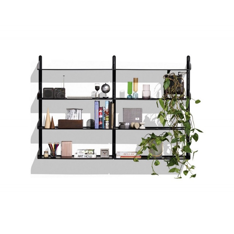 CB/6106-C6 Connubia Shelfy CB6106-C6 metal bookcase measuring L. 184 cm and H. 122 cm