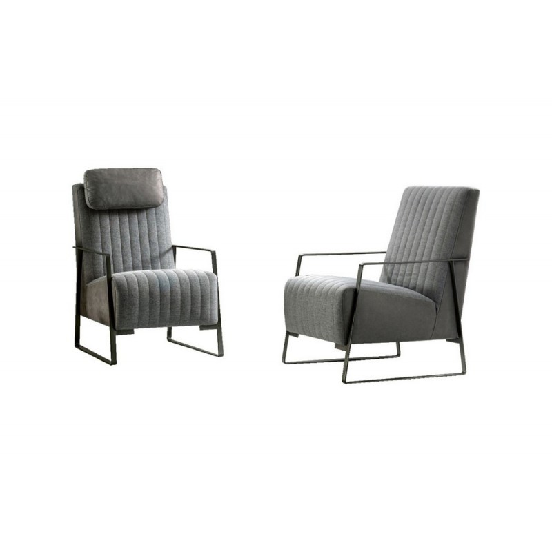 ANG01 Sillón Samoa ANGY de tela H. 93 cm