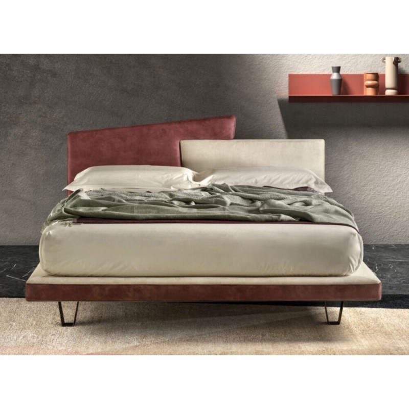 LINK160A Samoa SELF-SUPPORTING LINK lit double rembourré sans conteneur 180x212/222 cm