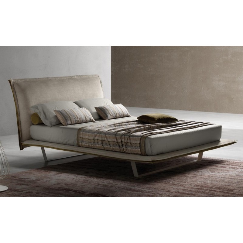 HONE160A Samoa lit double AUTOPORTANT HONEY rembourré sans conteneur 198x225/235 cm