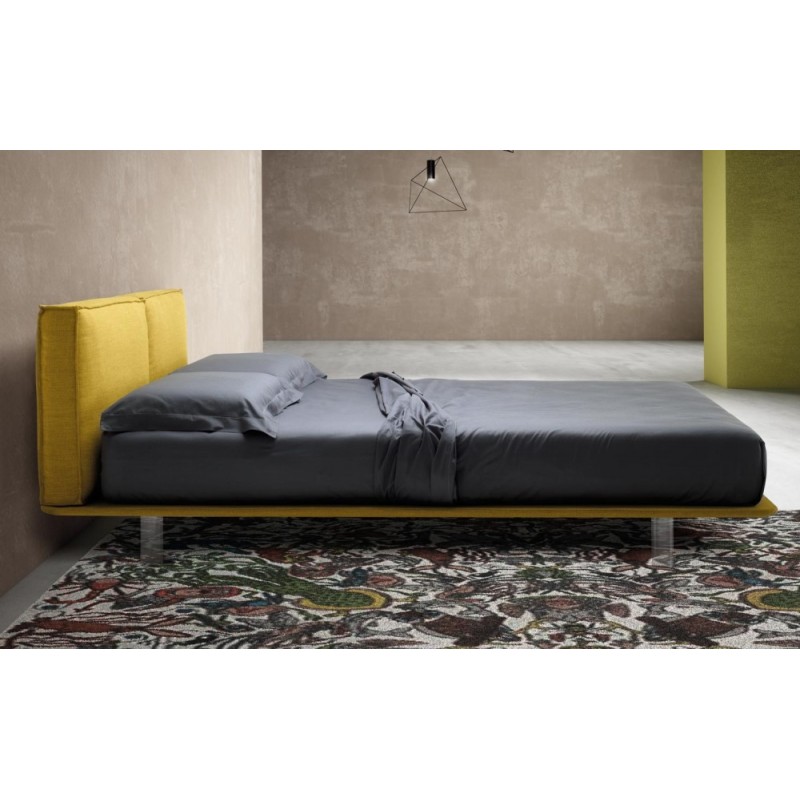 STYL160 Samoa STYLISH double bed ORTHOPEDIC padded top without container 169x220 cm