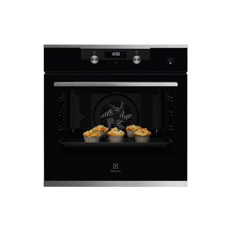 KODEH 60 X Electrolux | KODEH60X Four multifonction vapeur/cuisson 60 cm en verre noir Intuit