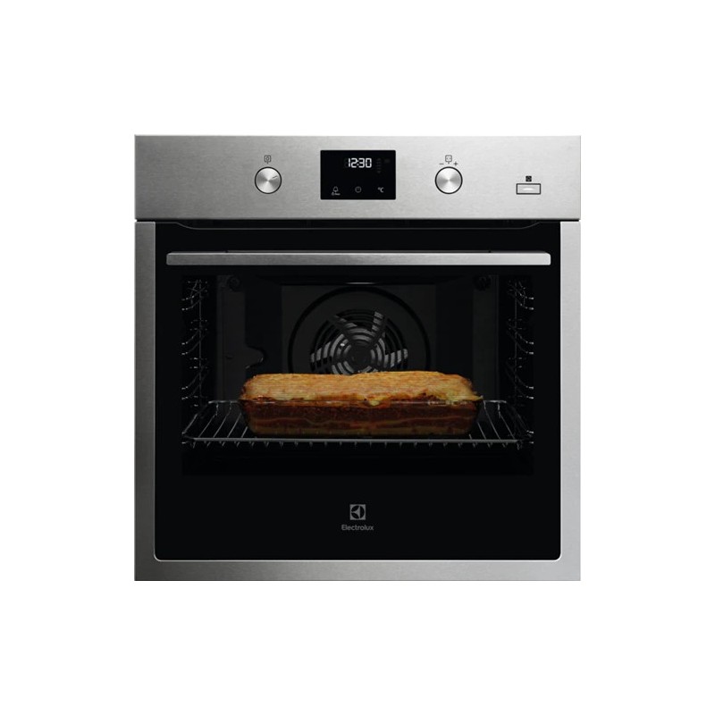 KODFP 46 TX PRONTA CONSEGNA - Electrolux | Forno multifunzione SteamBake pirolitico KODFP46TX finitura Intuit inox antimpronta da 60 cm