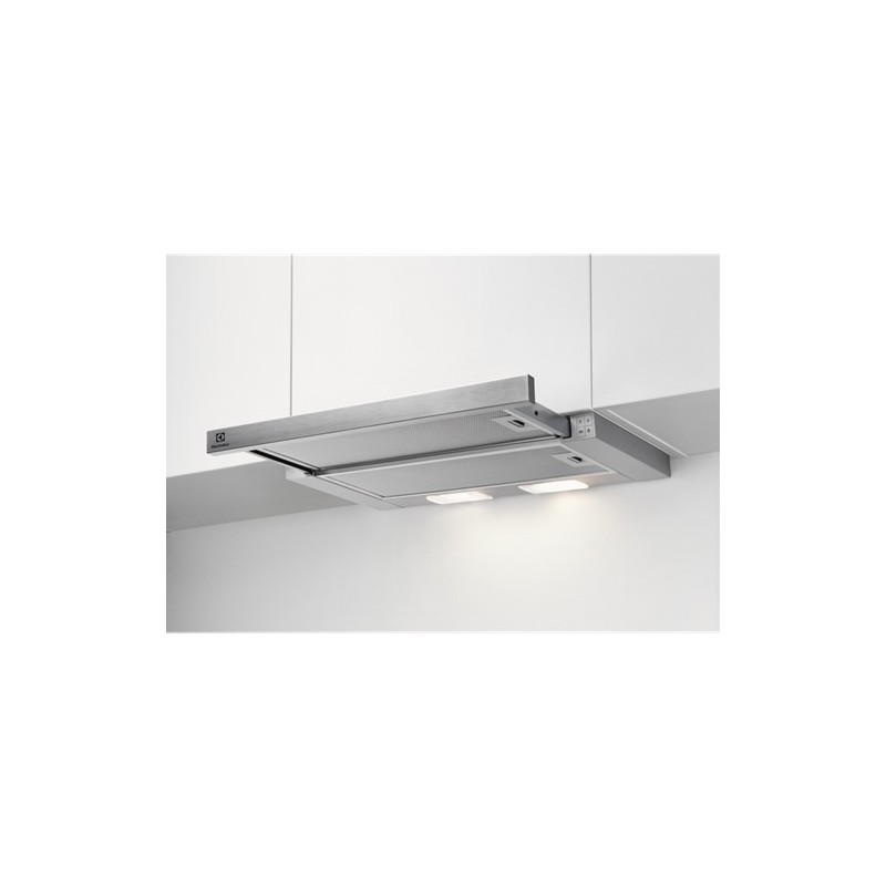 LFP 326 S Electrolux | Hotte aspirante extractible 60 cm avec panneau d'extraction LFP326S finition inox