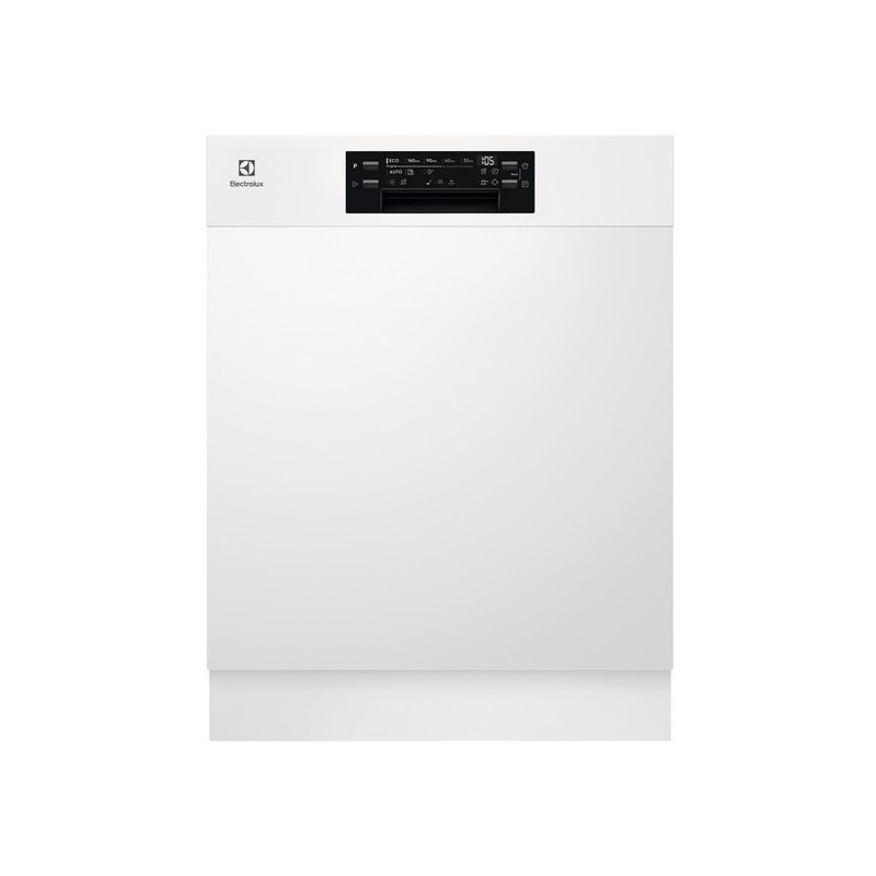 KEAC 7200 IW Electrolux | Lave-vaisselle semi-intégré AirDry KEAC7200IW avec panneau blanc de 60 cm