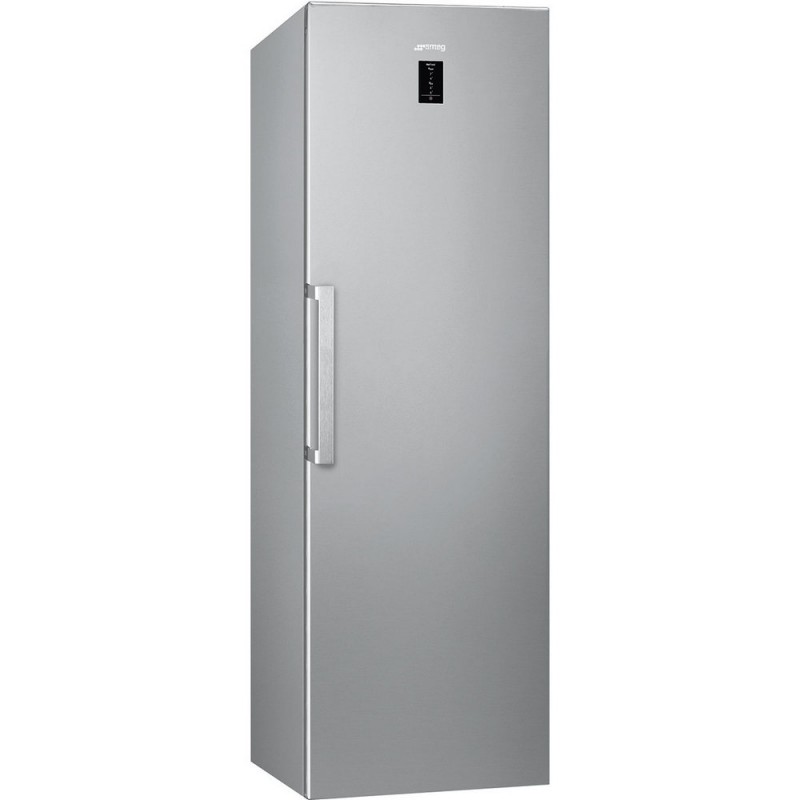 FS18EV3HX Frigorífico independiente de una puerta Smeg FS18EV3HX de 60 cm con acabado en acero inoxidable