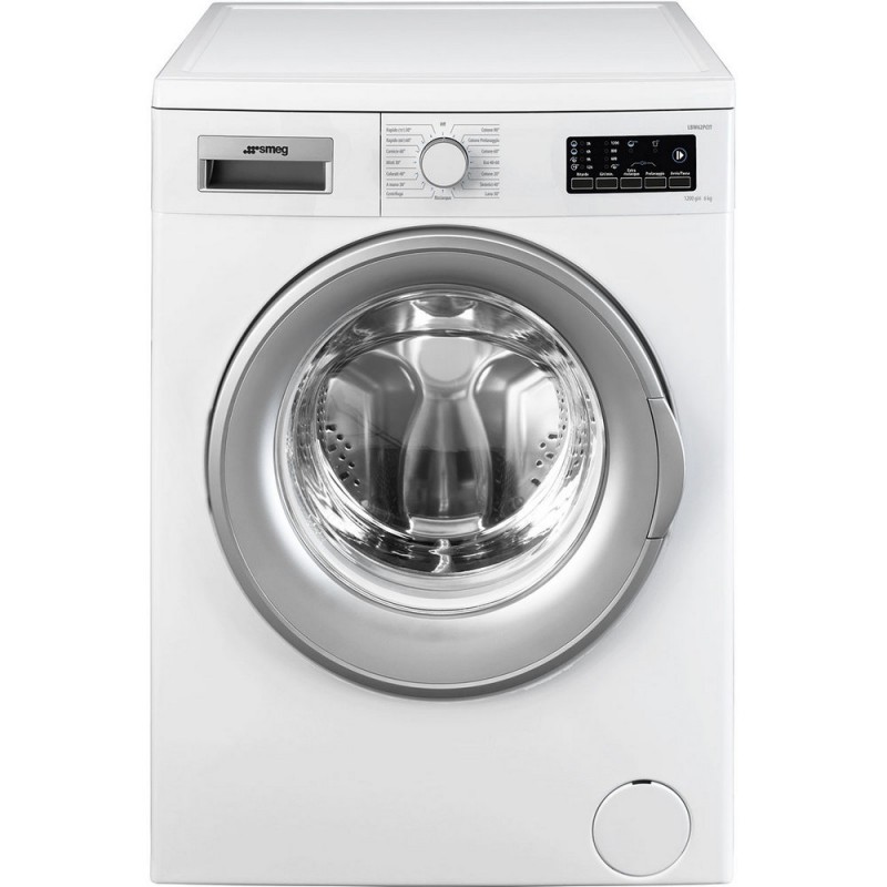LBW62PCIT Smeg Lavatrice slim a libera installazione LBW62PCIT finitura bianco da 60 cm