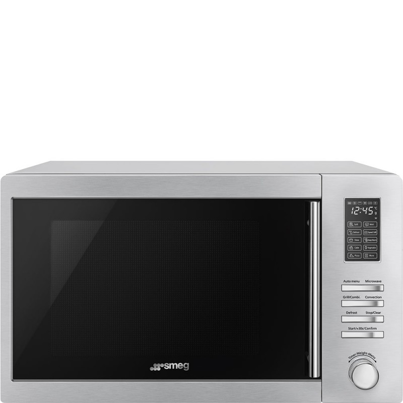 MOE34CXI2 Smeg MOE34CXI2 50cm stainless steel countertop microwave oven
