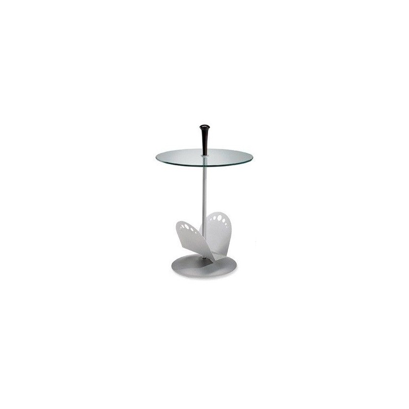 1381 #SA Table basse porte-revues Maconi Quiela' 1381, finition blanche