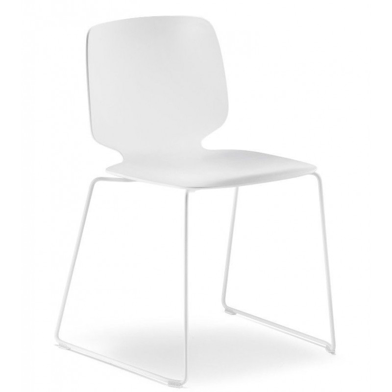 2740 #SA Pedrali Babila chair 2740 gray finish – 2 CHAIRS