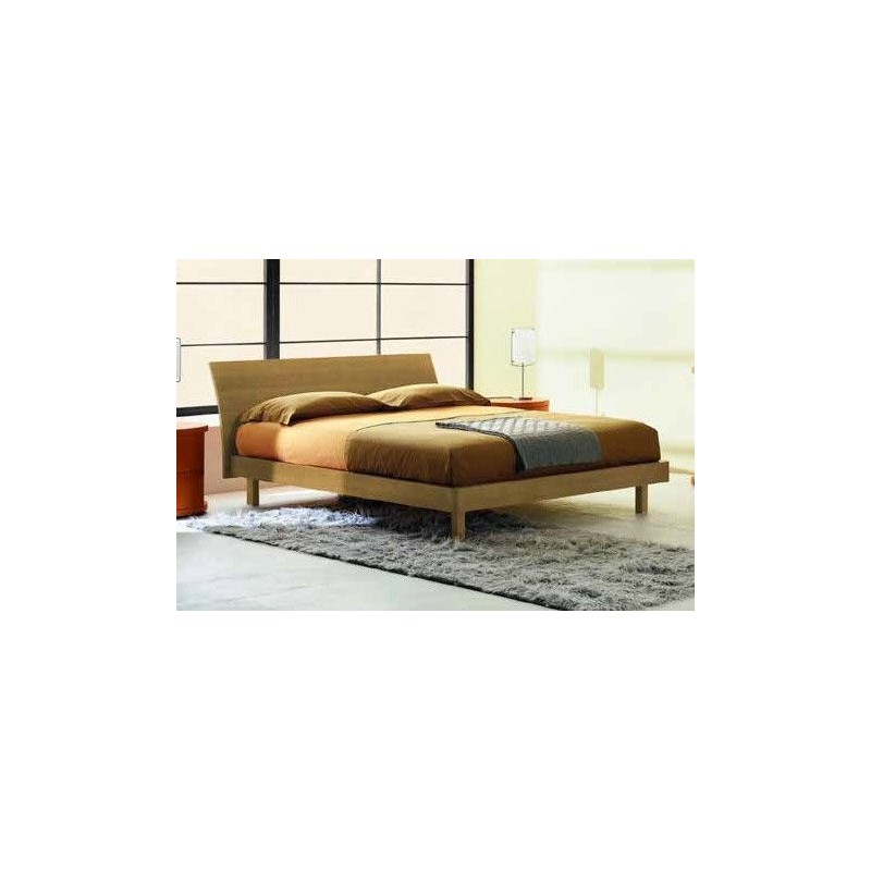 Alter-Rovere Chiaro #SA PRONTA CONSEGNA - Santarossa Letto matrimoniale Alter finitura rovere chiaro